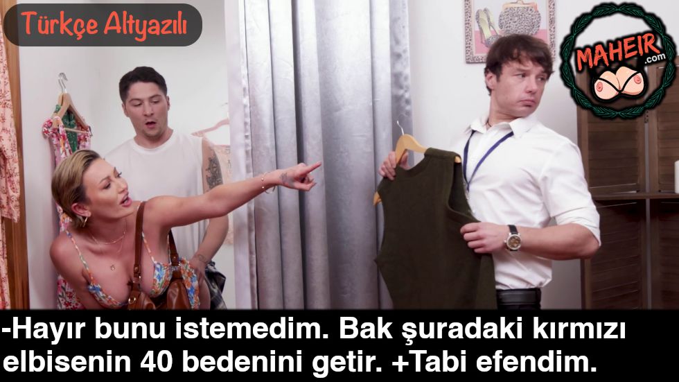 Mağazanın Deneme Kabininde Annesine Götten Yerleştirdi